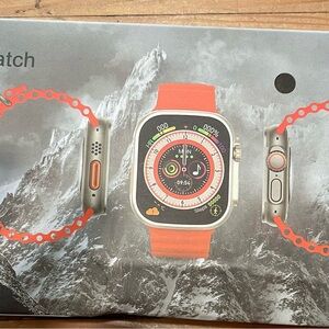 Ultra II Smart Watch with Black Band